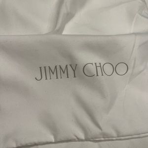 JIMMY Choo Dust Bags w/Drawstring. Set of 3. 11x14.5”, 10.5x14”, 13.5x14”. Used